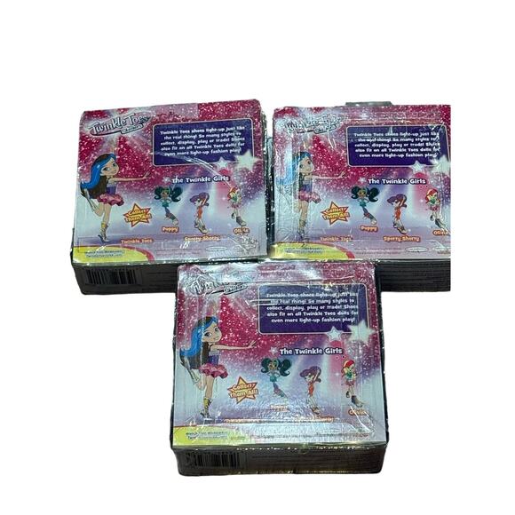 NEW Skechers Twinkle Toes Dolls Shoe Packs - Three Pairs Collectible & Light-Up - Picture 6 of 13